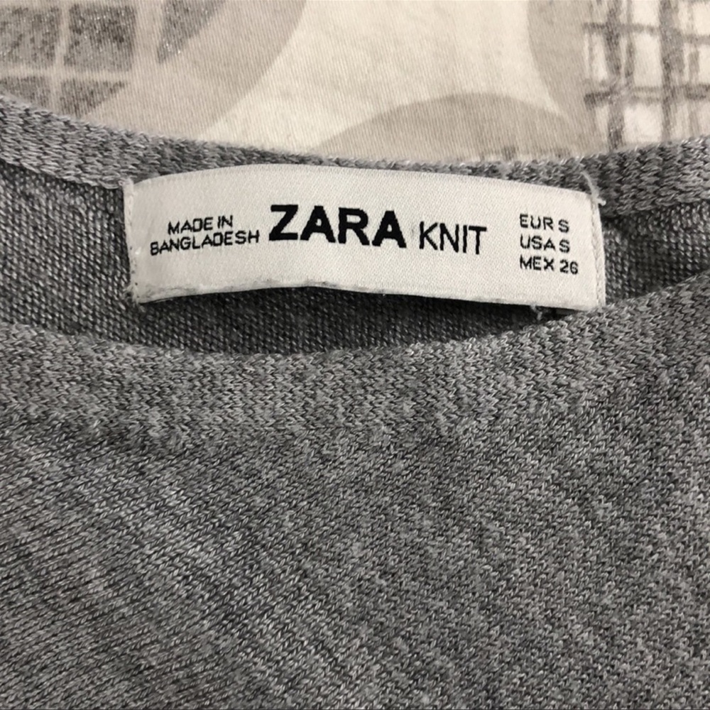 Zara | Cold Shoulder Asymmetrical Sweater - Picture 3 of 14